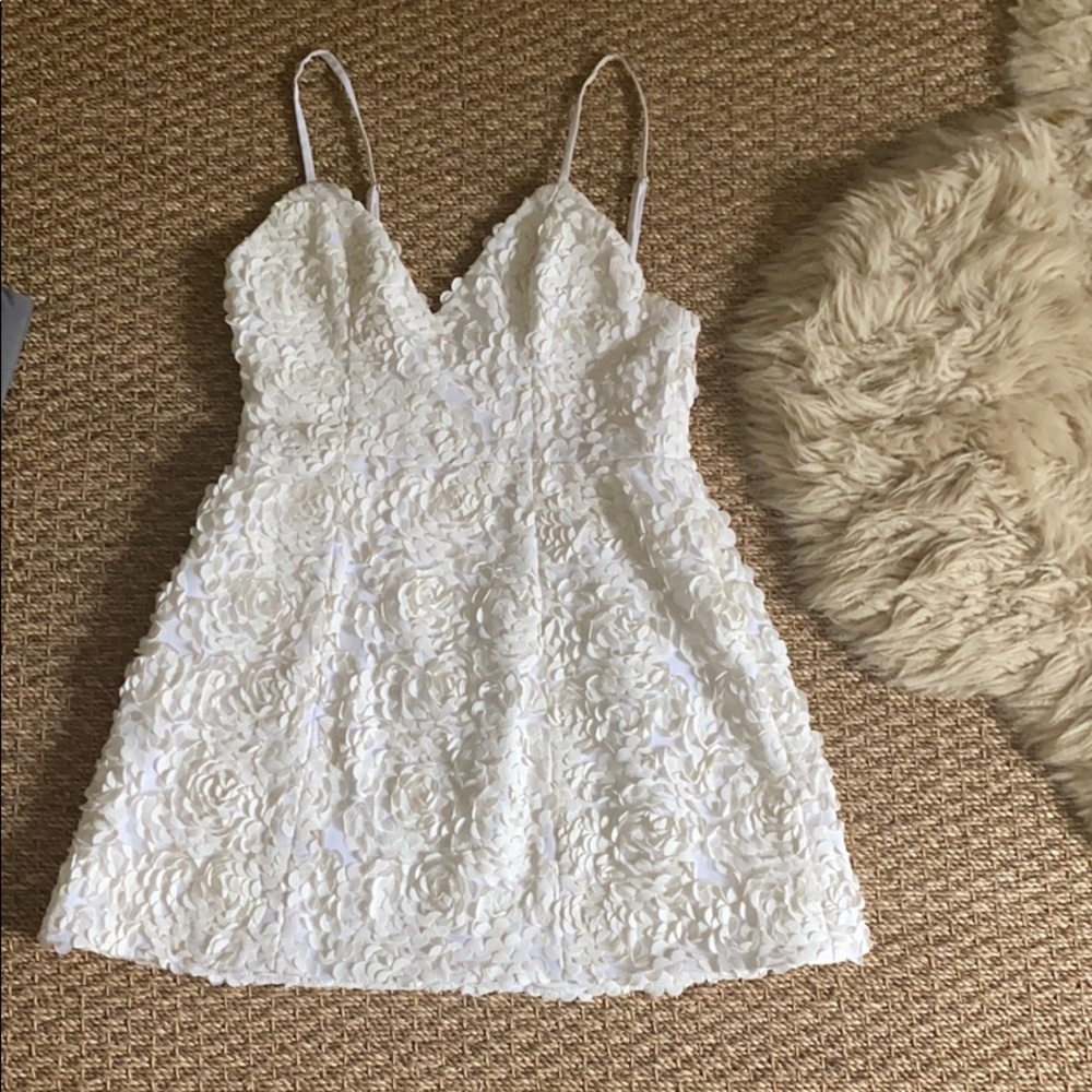 white dress
